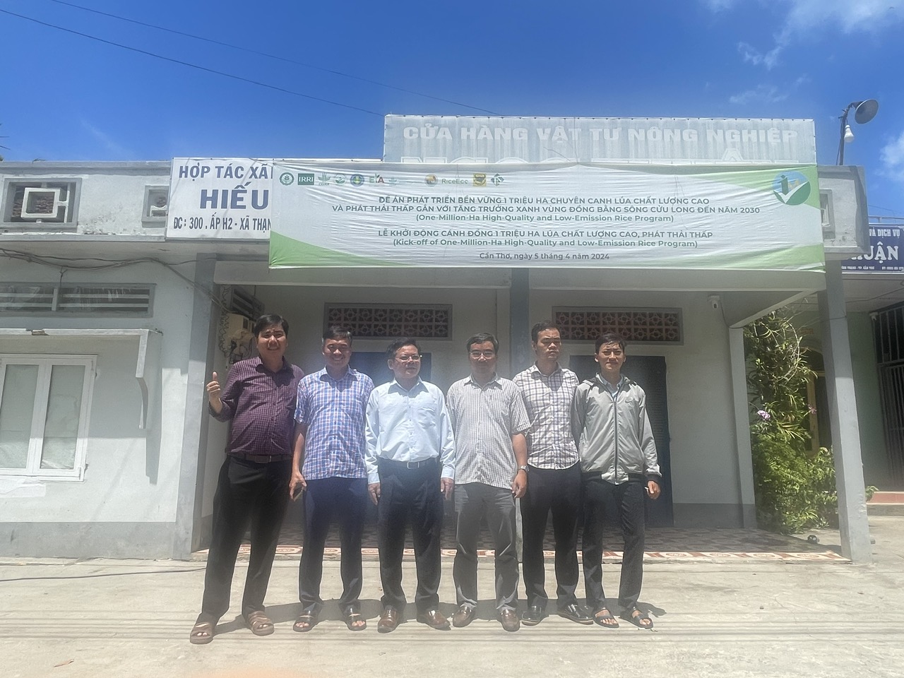 Mô hình mẫu 1 triệu ha lúa CLC
